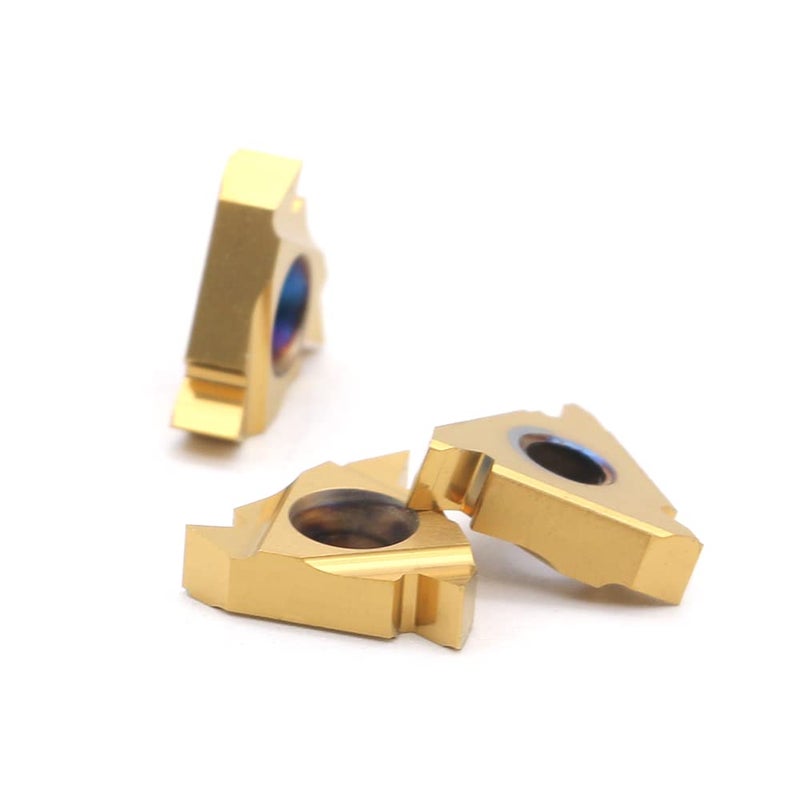 CDBP 16ER AG60/16IR AG60 Standard Laydown Threading Insert, External Partial Profile 60 Degree Thread, 10 PCS - Image 2